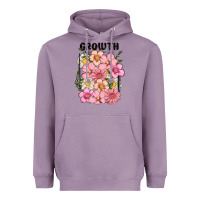 Lavender growth flower Heavyweight Hoodie - MaliasSmallBusiness