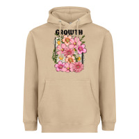 Mushroom growth flower Heavyweight Hoodie - MaliasSmallBusiness
