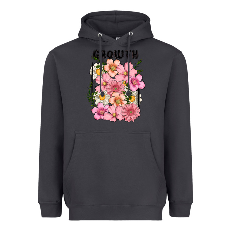 Growth Flower Heavyweight Hoodie by MaliasSmallBusiness | Teevron