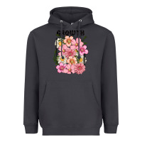 Smoke growth flower Heavyweight Hoodie - MaliasSmallBusiness