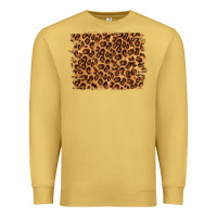 Antique Gold leopard background Premium Sweatshirt - NancyCooperArtShop
