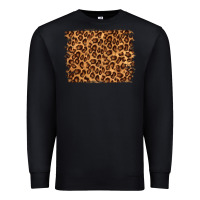 Black leopard background Premium Sweatshirt - NancyCooperArtShop