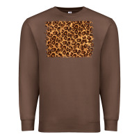 Chestnut leopard background Premium Sweatshirt - NancyCooperArtShop