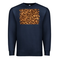 Navy leopard background Premium Sweatshirt - NancyCooperArtShop