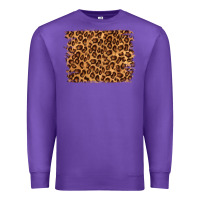 Purple leopard background Premium Sweatshirt - NancyCooperArtShop