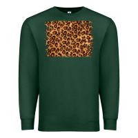 Sports Green leopard background Premium Sweatshirt - NancyCooperArtShop