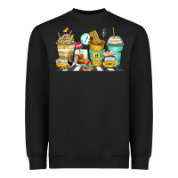Black school bus coffee cups Heavyweight Sweatshirt - Zillion Design Studio