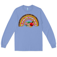 Colony Blue back to school rainbow Long Sleeve Tee - AdoDesignShop
