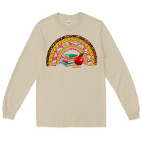 Mushroom back to school rainbow Long Sleeve Tee - AdoDesignShop