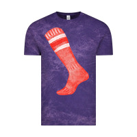 Cloud Purple red sock fa element 2 Vintage Tee - FaDigitalArtStudio