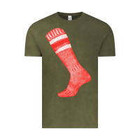 Vintage Olive red sock fa element 2 Vintage Tee - FaDigitalArtStudio