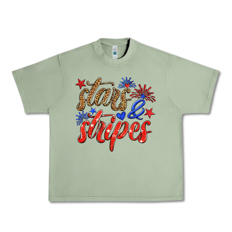 Stars And Stripes Urban Heavy Tee by HRA Design Shop | Teevron