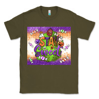 Army Green stay sweet Classic Tee - BundleAndBundleShop
