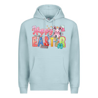 Blue Mist Happy Easter Nurse Premium Hoodie - LillyAllenDesigns