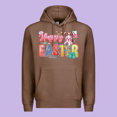 Happy Easter Nurse Premium Hoodie Designed By Lillyallendesigns