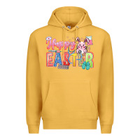 Mustard Happy Easter Nurse Premium Hoodie - LillyAllenDesigns