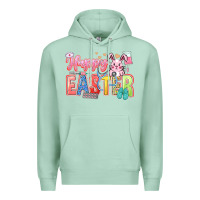 Seafoam Happy Easter Nurse Premium Hoodie - LillyAllenDesigns
