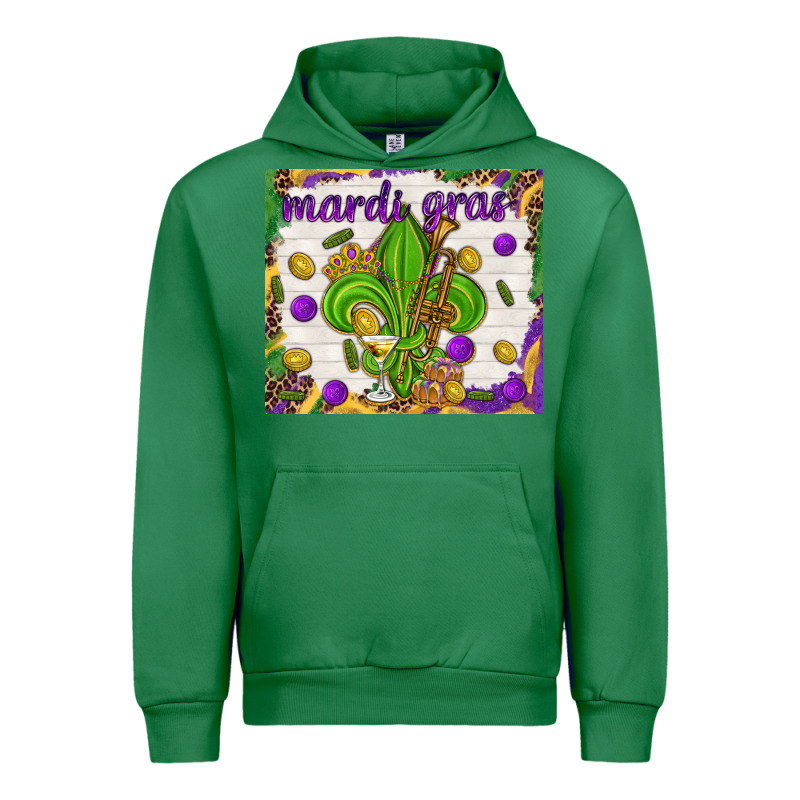 Mardi Gras Fleur De Lis Urban Hoodie by NancyCooperArtShop | Teevron