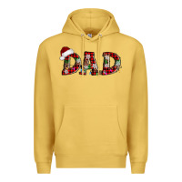 Antique Gold christmas dad Premium Hoodie - AdoDesignShop
