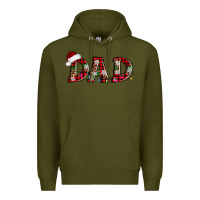 Army Green christmas dad Premium Hoodie - AdoDesignShop