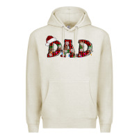 Oatmeal Heather christmas dad Premium Hoodie - AdoDesignShop