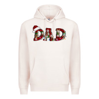 Pale Pink christmas dad Premium Hoodie - AdoDesignShop