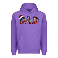 Purple christmas dad Premium Hoodie - AdoDesignShop