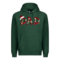 Sports Green christmas dad Premium Hoodie - AdoDesignShop
