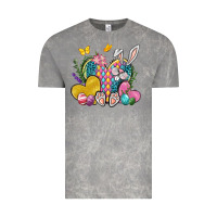 Cloud Rock Easter Heart Easter Day Vintage Tee - Neo Western