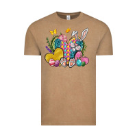 Vintage Coffee Easter Heart Easter Day Vintage Tee - Neo Western