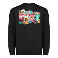 Small Business Coffee Cups Heavyweight Sweatshirt | Teevron