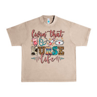 French Oak livin' that nurse life Urban Heavy Tee - FaDigitalArtStudio