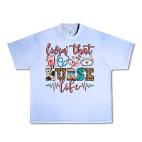 Grape Ice livin' that nurse life Urban Heavy Tee - FaDigitalArtStudio