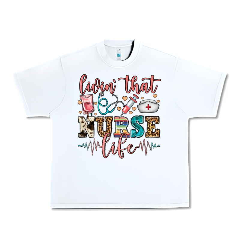 Livin' That Nurse Life Urban Heavy Tee by FaDigitalArtStudio | Teevron