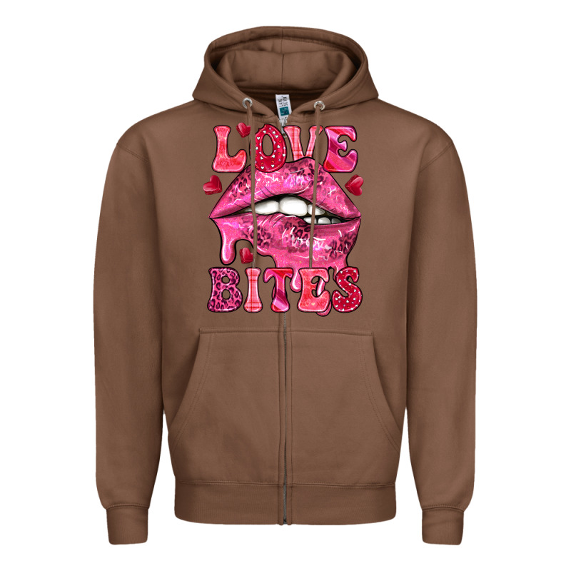 Love Bites Zipper Hoodie by NancyCooperArtShop | Teevron