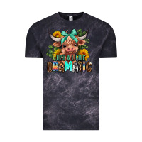 Cloud Black just a little dramatic Vintage Tee - AdoDesignShop