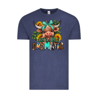 Vintage Denim just a little dramatic Vintage Tee - AdoDesignShop