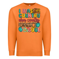 Carrot i was country when country wasnt cool Premium Sweatshirt - MaliasSmallBusiness