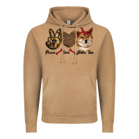 Vintage Camel peace love shiba inu Vintage Hoodie - RanaPortraitStore
