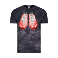Cloud Black red cleats fa element 3 Vintage Tee - FaDigitalArtStudio