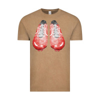 Vintage Coffee red cleats fa element 3 Vintage Tee - FaDigitalArtStudio