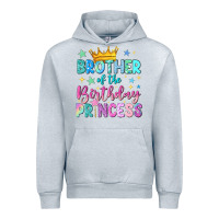 Heather Grey brother of the birthday princess Urban Hoodie - NancyCooperArtShop