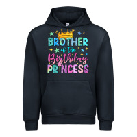 Navy brother of the birthday princess Urban Hoodie - NancyCooperArtShop