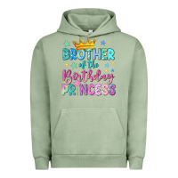 Pigment Oil Green brother of the birthday princess Urban Hoodie - NancyCooperArtShop