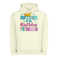 Pigment Pistachio brother of the birthday princess Urban Hoodie - NancyCooperArtShop