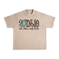 French Oak auntie  like a mom, only cooler Urban Heavy Tee - CowhideDigitalArt