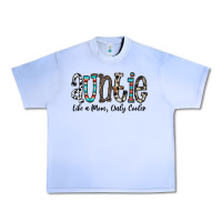 Grape Ice auntie  like a mom, only cooler Urban Heavy Tee - CowhideDigitalArt