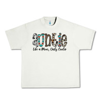 Pistachio auntie  like a mom, only cooler Urban Heavy Tee - CowhideDigitalArt