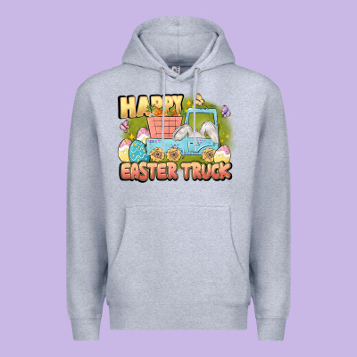 Happy Easter Truck Premium Hoodie Designed By Lillyallendesigns