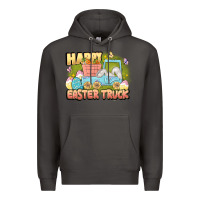 Smoke Happy Easter truck Premium Hoodie - LillyAllenDesigns